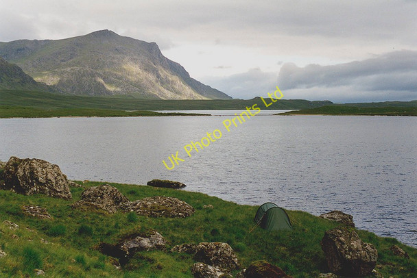 Photo 6"x4" View across the Dubh Loch Polt Fraochain c1999