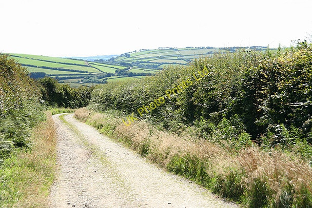 Photo 6"x4" Parracombe: bridleway to Lady\u00e2\u0080\u0099s Well Martinhoe Cross c2007