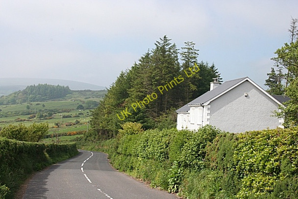 Photo 6"x4" B92 above Cushendun Cushendun c2007