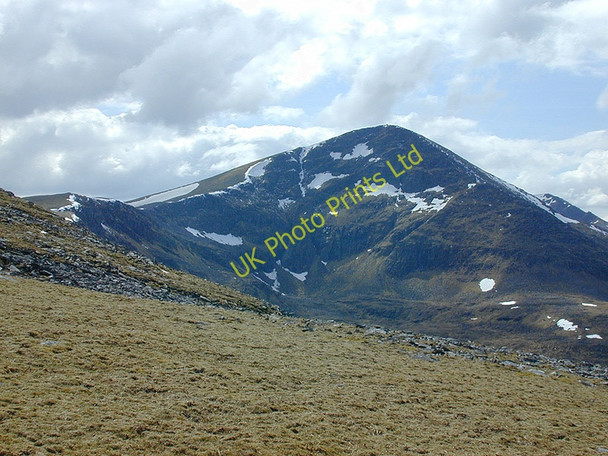Photo 6"x4" Western slopes of Beinn Liath Mhor Fannaich Beinn Liath Mh\u00f2r Fannaich c2004