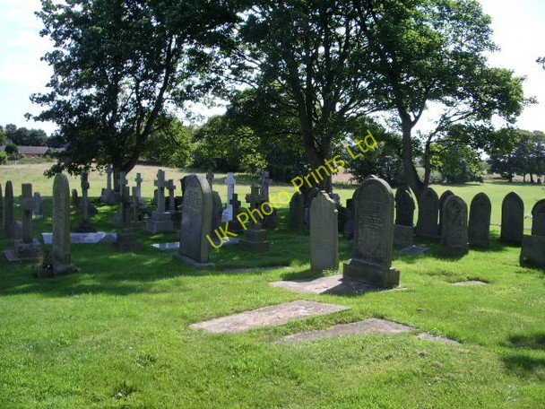 Photo 6"x4" Graveyard, St Michael, Aughton Parish Church Aughton\/SD3905 c2007