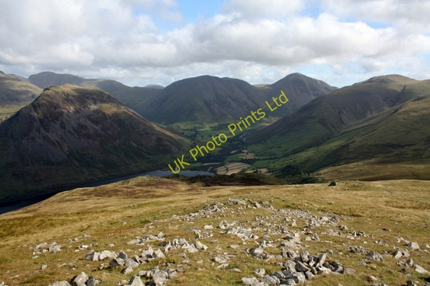 Photo 6"x4" Wasdale Head from Illgill Head. Wasdale Head\/NY1808 c2007