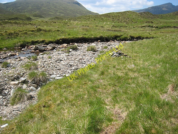 Photo 6"x4" Abhainn Loch a'Bhroain Allt a' Ghl\u00e8\u00ecbh c2007