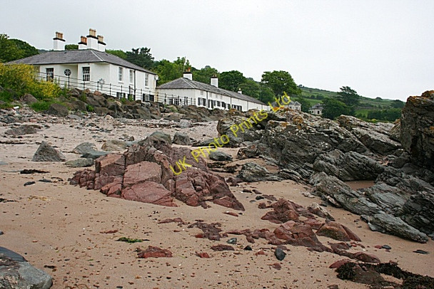 Photo 6"x4" Rock Port Cushendun c2007