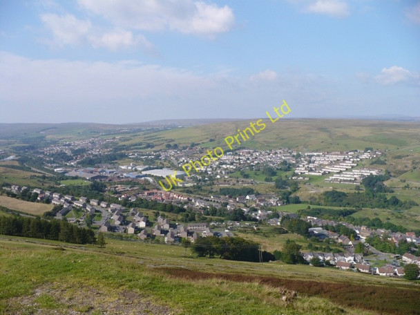 Photo 6"x4" View of Pontlottyn and Rhymney Rhymney\/Rhymni c2007