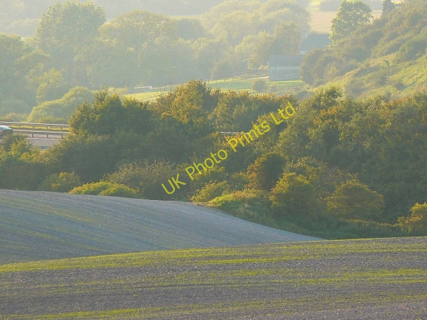 Photo 6"x4" M4 south of Swindon Badbury\/SU1980 c2007