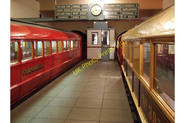 Photo 6"x4" Glasgow subway exhibit Dowanhill c2007
