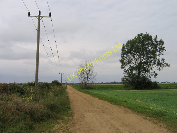 Photo 6"x4" Horseley Fen Drove, Chatteris, Cambs Chatteris c2007