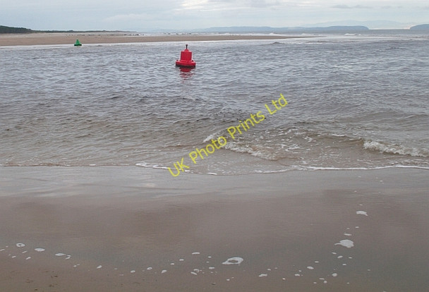 Photo 6"x4" Buoys and Beach Findhorn c2007