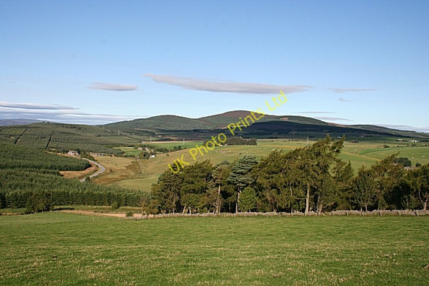Photo 6"x4" View from Corse Hill Leochel-Cushnie c2007