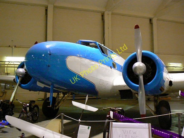 Photo 6"x4" Boeing 247, Science Museum, Wroughton Elcombe\/SU1380 c2007 P1