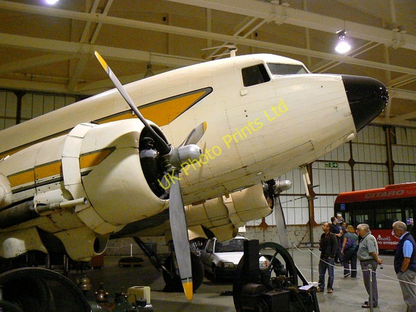 Photo 6"x4" Douglas DC3, Science Museum, Wroughton Elcombe\/SU1380 c2007 P1