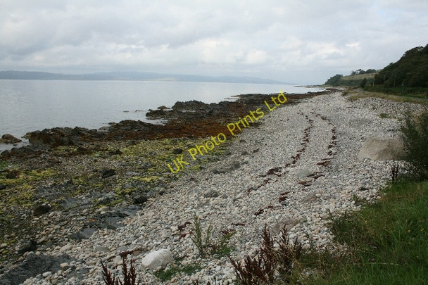 Photo 6"x4" Shoreline at Thundergay. Pirnmill c2007