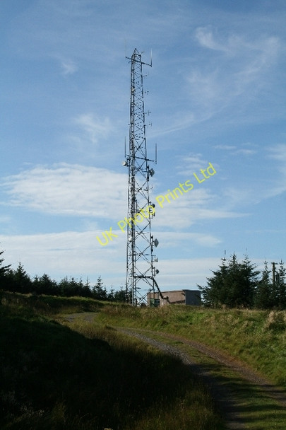 Photo 6"x4" Radio Mast at High Lossit. Machrihanish c2007