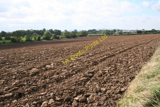 Photo 6"x4" Ploughed Field near Mucknell Farm Norton\/SO8850 c2007