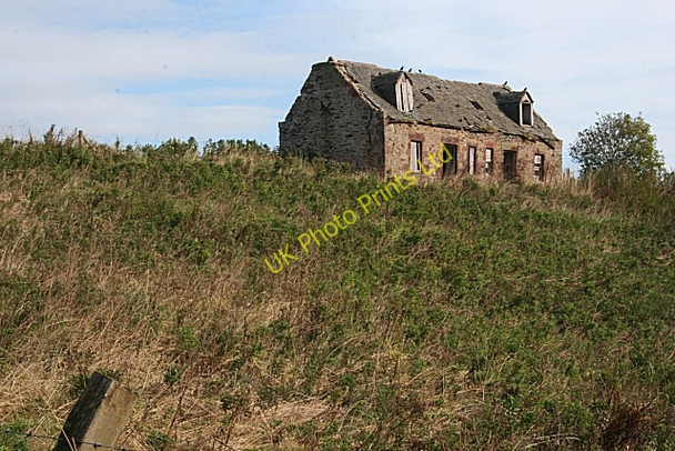 Photo 6"x4" Ruined Cottage at Chapel Bridge Dykeside\/NJ7243 c2007