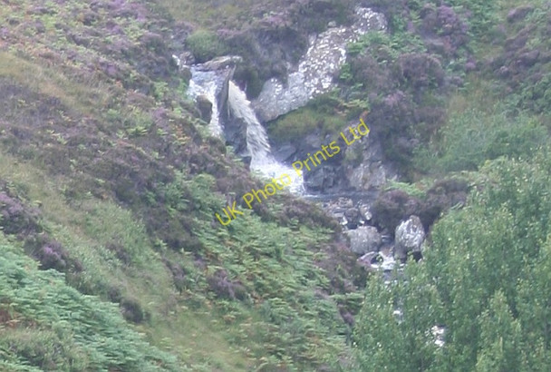 Photo 6"x4" Steall Abhainn na Cloich Waterfall Bail' Ur Tholastaidh c2007