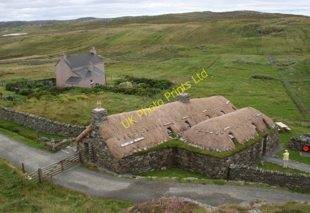 Photo 6"x4" Blackhouse Village Museum Blackhouse Village c2007
