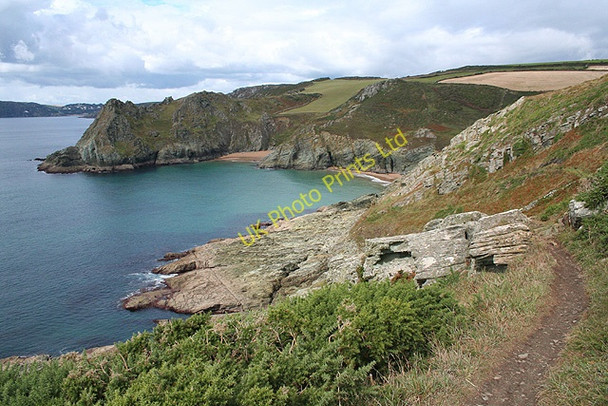 Photo 6"x4" Chivelstone: between Prawle Point and Signalhouse Point East Prawle c2007