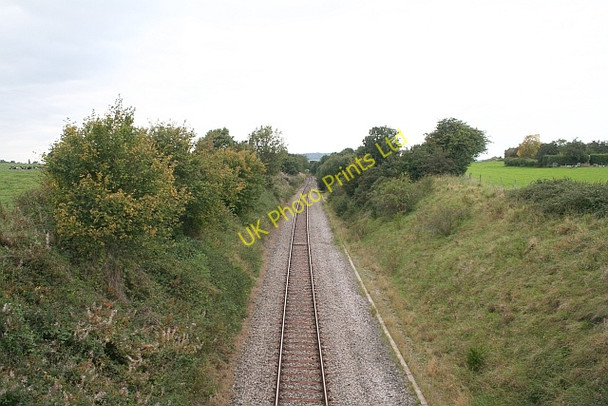 Photo 6"x4" Worcester to Hereford Railway Durlow Common c2007 P1
