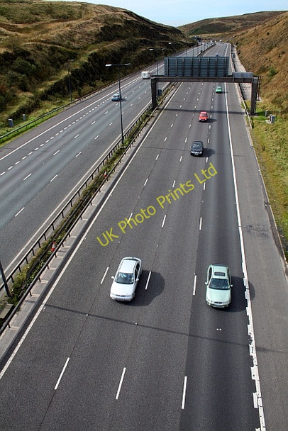 Photo 6"x4" M62 -Looking West. Rakewood c2007