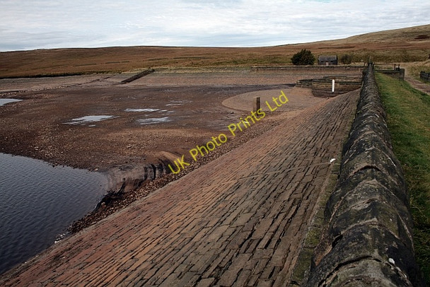 Photo 6"x4" Green Withens Reservoir (8). Pike End c2007