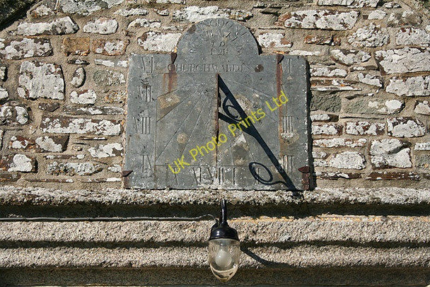 Photo 6"x4" North Petherwin: sundial North Petherwin c2007
