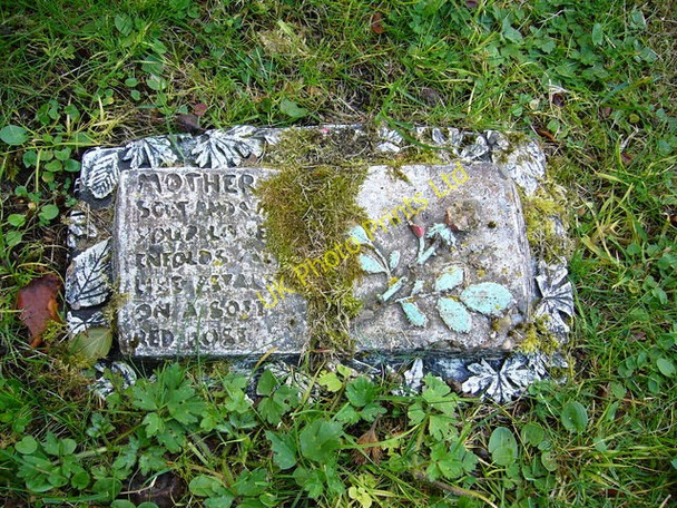 Photo 6"x4" Headstone, Langthwaite Churchyard. Arkle Town c2007