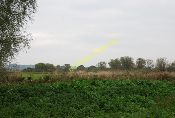 Photo 6"x4" Farmland behind Henstridge Trading Estate Henstridge Marsh c2007