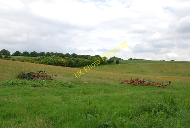 Photo 6"x4" Abandoned farm machinery by Monarch's Way Baverstock c2007