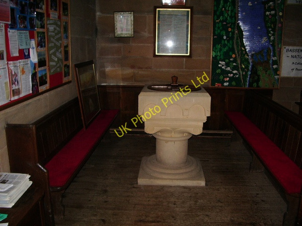 Photo 6"x4" St John's Church, Bassenthwaite, Font Chapel\/NY2231 c2007