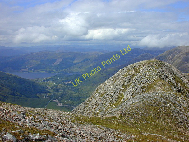 Photo 6"x4" Bealach an t-Sron Stob Coire nam Beith c2001