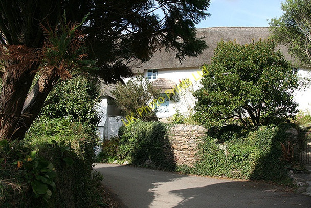 Photo 6"x4" Ringmore: lane to Lower Manor Farm Ringmore c2007