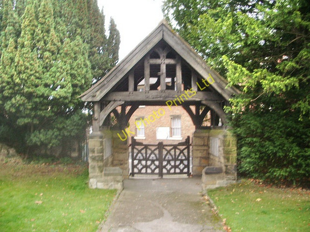 Photo 6"x4" St Mary's Church, Ruabon, Lychgate Ruabon\/Rhiwabon c2007