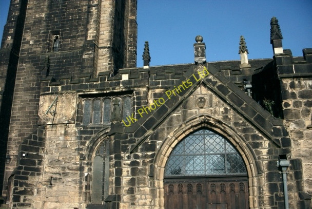 Photo 6"x4" Halifax Parish Church doorway Halifax c2007