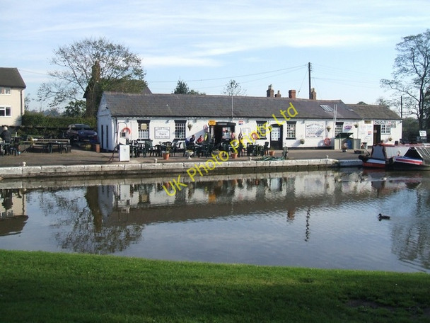 Photo 6"x4" Tea shop and chandlery Norbury Junction c2007