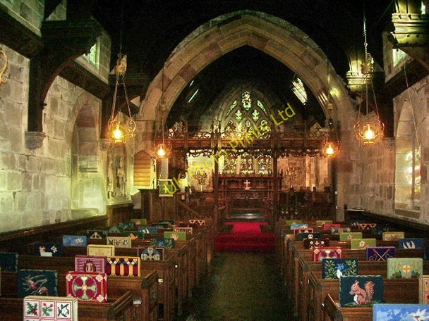 Photo 6"x4" St Mary Magdalene Church, Hadnall, Interior Hadnall c2007