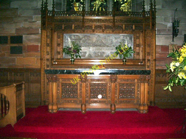 Photo 6"x4" All Saints Church, Clive, Altar Clive\/SJ5124 c2007