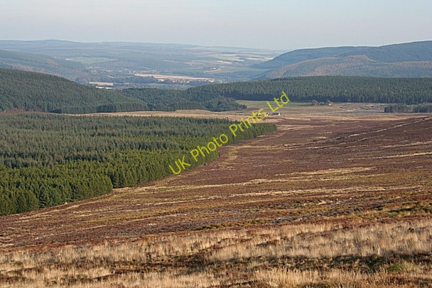 Photo 6"x4" Burn of Rothes from the Slopes of Cairn Cattoch Rothes c2007