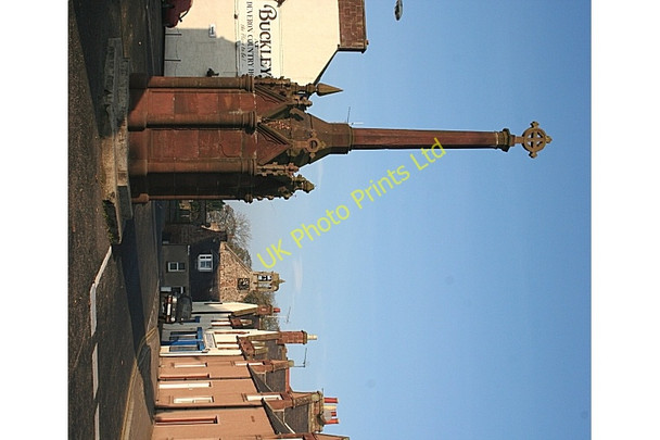 Photo 6"x4" Mercat Cross Turriff c2007
