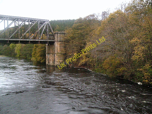 Photo 6"x4" Rail Bridge over the River Spey Orton\/NJ3153 c2007