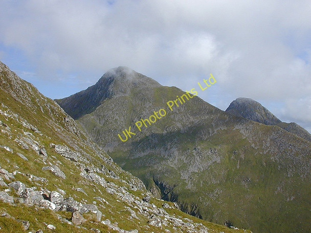 Photo 6"x4" Western side of Beinn Bhuidhe Carn-gorm c2005