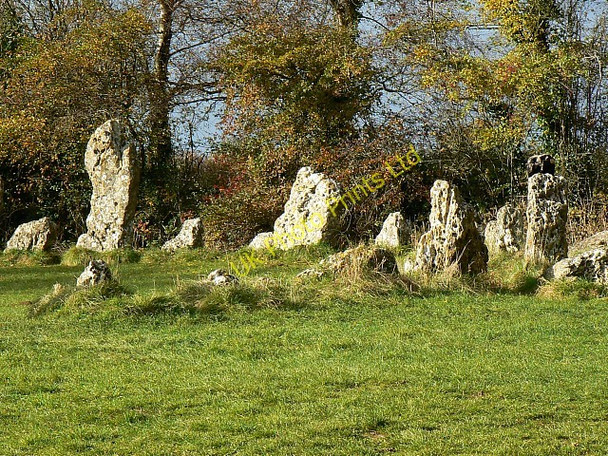 Photo 6"x4" Rollright Stones (part), Oxfordshire Little Rollright c2007