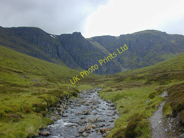 Photo 6"x4" The Allt Coire Ardair below Coire Ardair Aberarder c2004