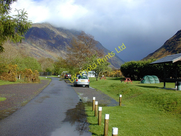 Photo 6"x4" Morvich Campsite Carn-gorm c2005