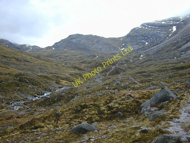 Photo 6"x4" Path up Coire Lair Beinn Liath Mh\u00f2r c2005