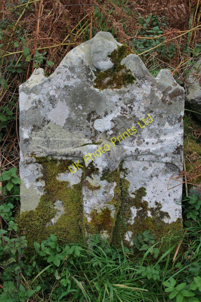 Photo 6"x4" Gravestone near the Cross Slab Cladh Chiarain c2007