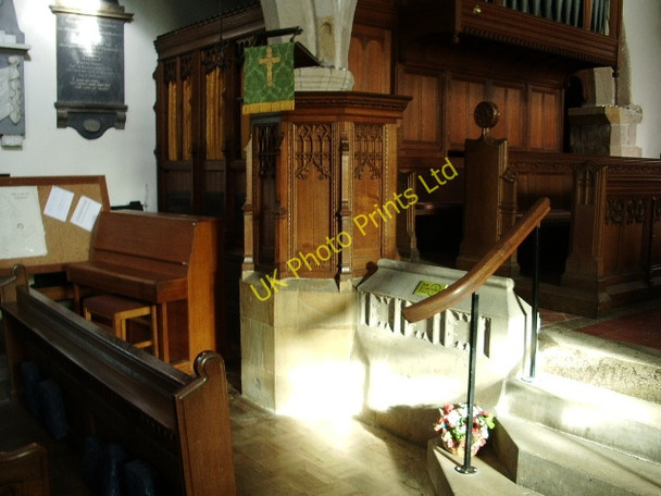 Photo 6"x4" St Wilfrid's Church, Melling, Pulpit Melling\/SD5971 c2007