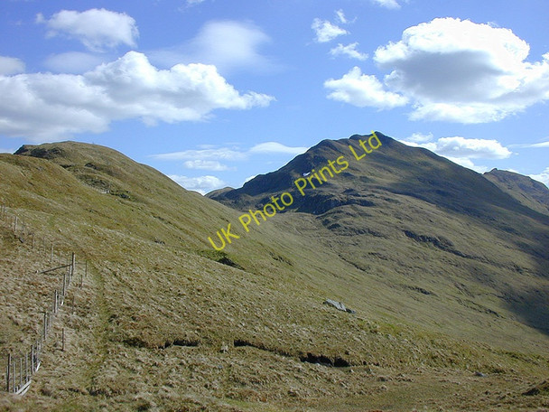 Photo 6"x4" Western side of Creag an Lochain Creag an Lochain\/NN5840 c2004