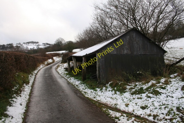 Photo 6"x4" Old Agricultural Sheds Merthyr Cynog c2007